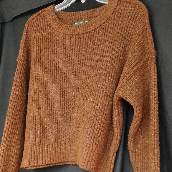 American Eagle Outfitters Sweaters - Vintage American Eagle Outfitters Warm Brown Crew Neck Sweater